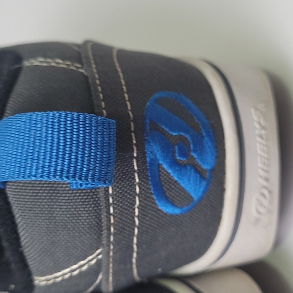 HEELYS GR8 PRO HE 100218 SKATE SNEAKERS GRAY CANVAS SIZE Y TH 5 - Picture 3 of 12